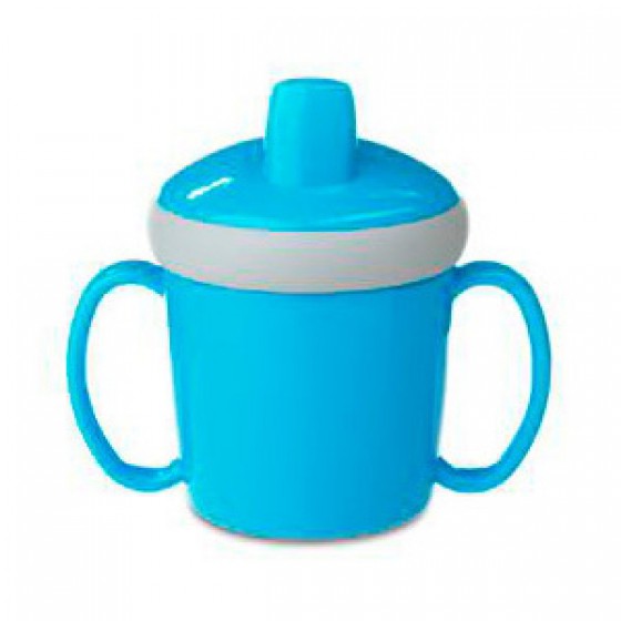 Anti-lek beker blauw