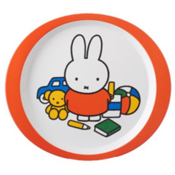 "Nijntje speelt" plat bord
